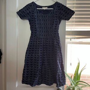 Mata Traders Vintage Style Blue Dress | Size Small